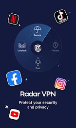 Radar VPN - Fast VPN Proxy Pro Captura de tela 0