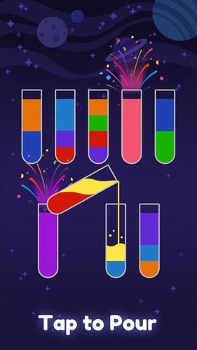 Water Sort, Color Puzzle Games Schermafbeelding 0