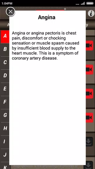 Cardiology-Animated Dictionary Zrzut ekranu 1