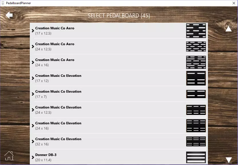 PedalboardPlanner Capture d'écran 1