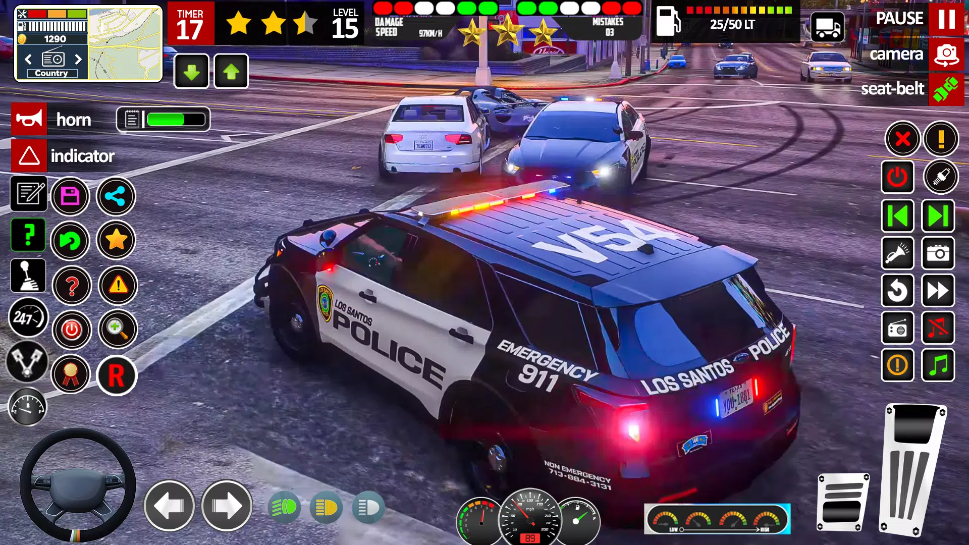 Car Chase Game Cop Simulator Zrzut ekranu 3