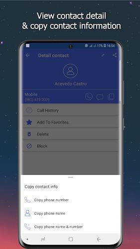 Phone Dialer - Contacts and Ca Captura de tela 1