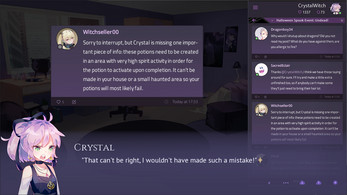 Crystal the Witch Schermafbeelding 1