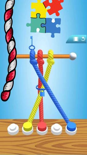 Twisted Tangle Knot 3D Game应用截图第1张