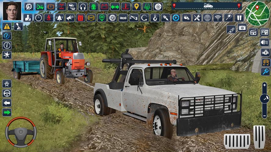 Tow Truck Driving: Truck Games 스크린샷 0