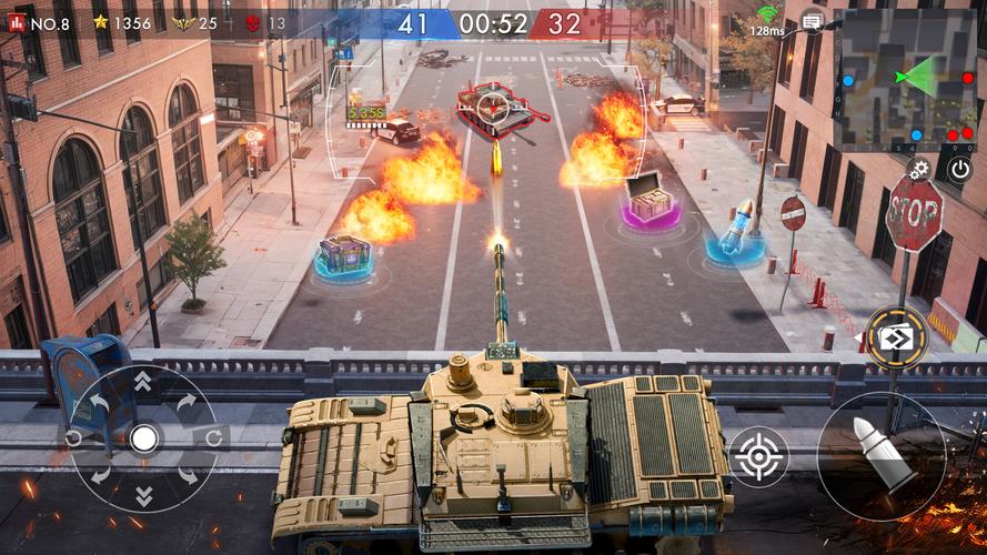 Tank Conflict: PVP Blitz MMO 스크린샷 1