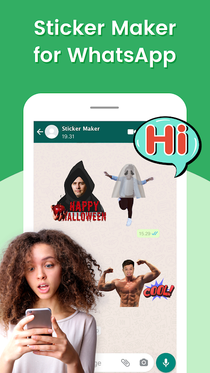 Sticker Maker – WASticker Mod Скриншот 0