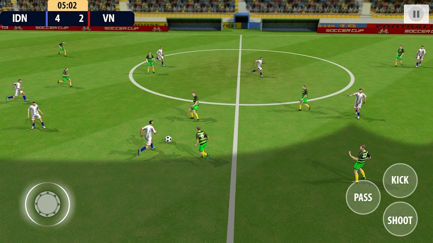 Soccer Hero: Football Game Tangkapan skrin 1