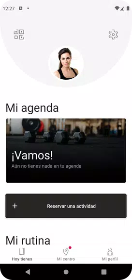 Schermata FITUP ENTRENO 1