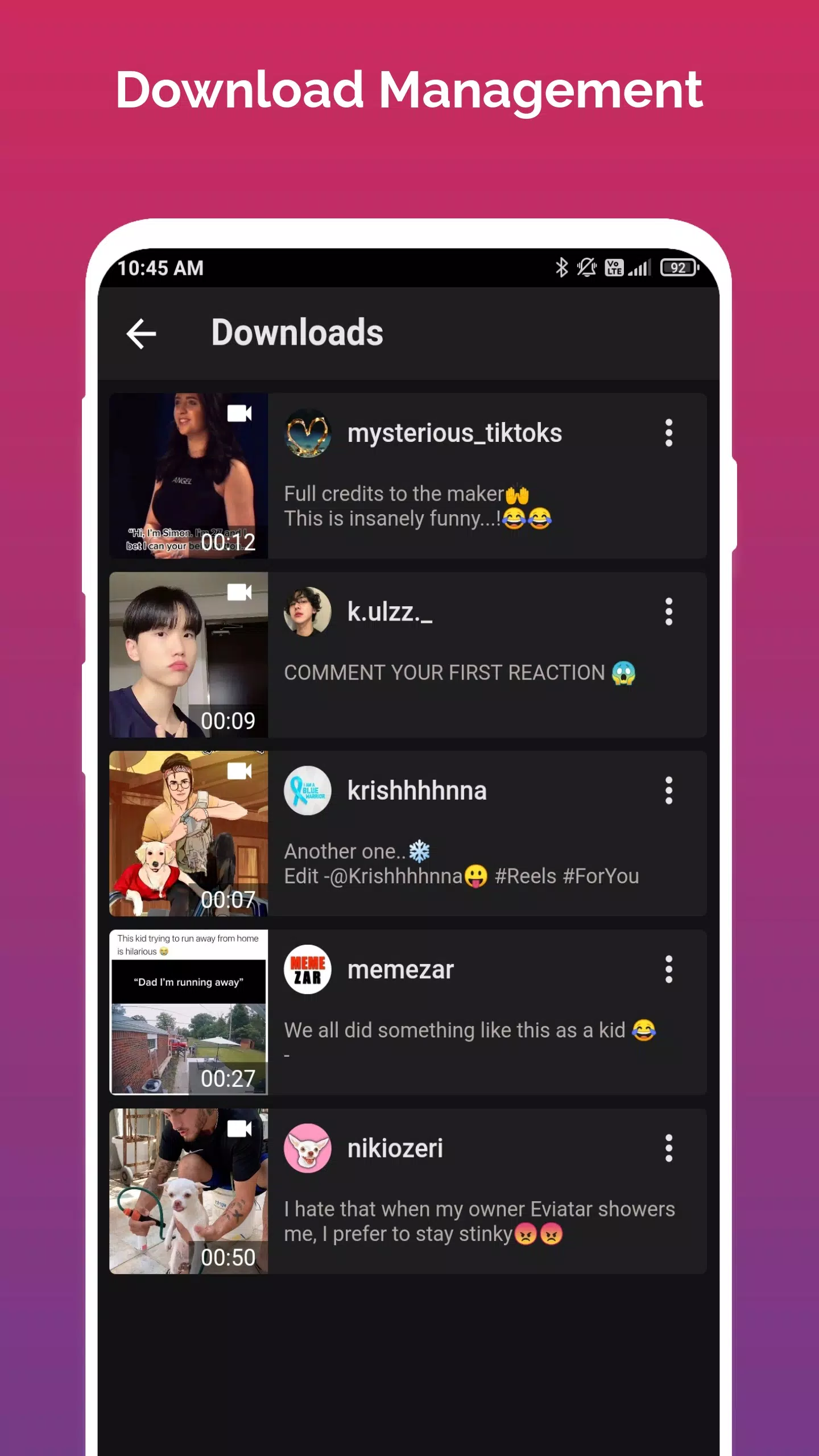 Reels Video Downloader Ekran Görüntüsü 1