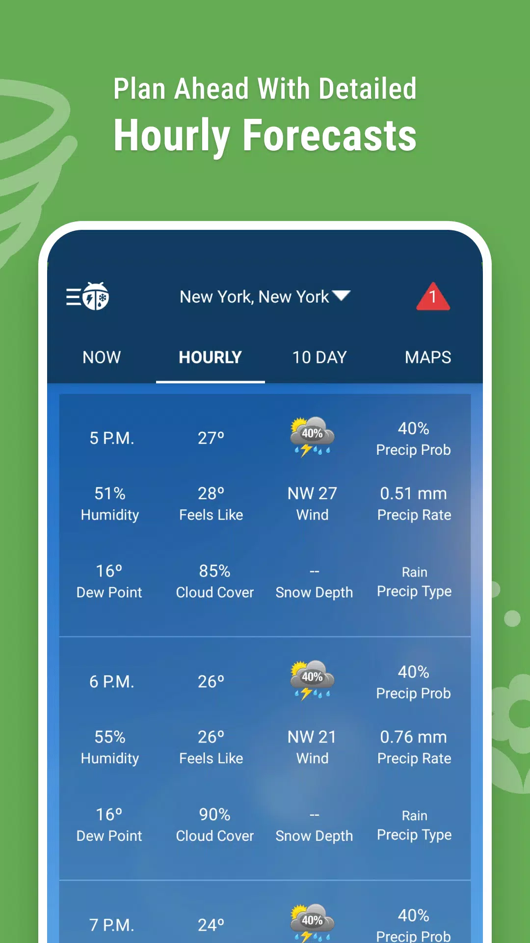 Weather Radar by WeatherBug应用截图第1张