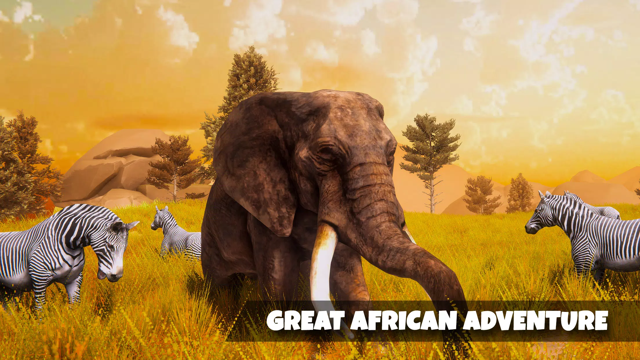 Elephant Simulator Wild Life Ekran Görüntüsü 3