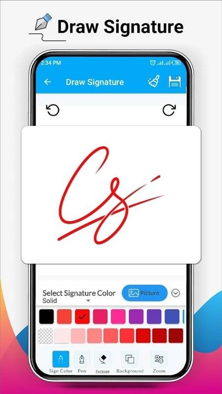 Signature Maker Pro Tangkapan skrin 0