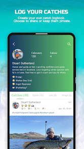 Rippton–Social  Fishing App, Fishing Map, Logbook Zrzut ekranu 2