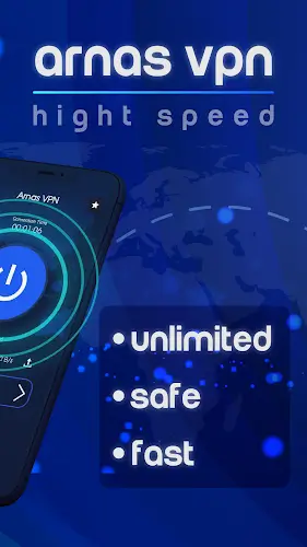 Arnas VPN - Fast VPN Proxy スクリーンショット 1