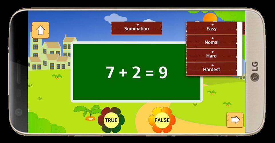 1 2 3 Grade Math Learning Game Screenshot 1