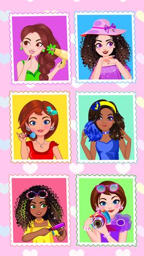 Hair Salon games for girls fun 스크린샷 1