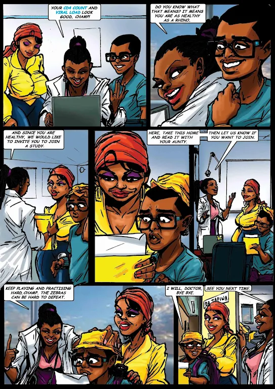 Botswana Baylor Comic Book Setswana স্ক্রিনশট 2