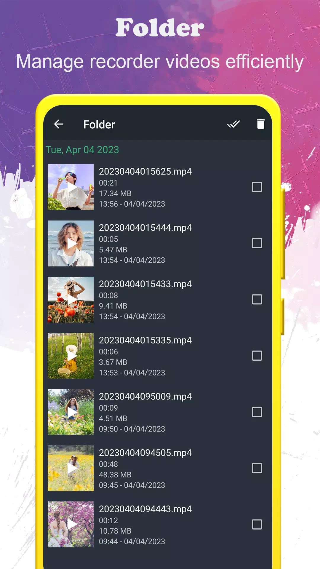 фоновый видеомагнитофон Скриншот 2