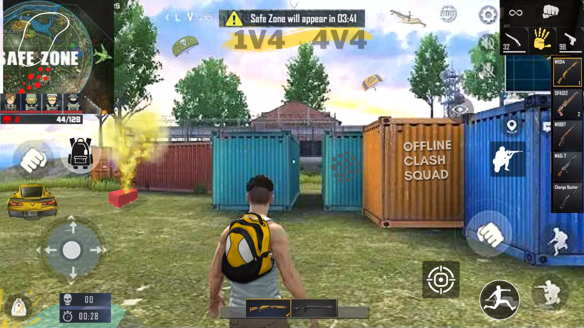 Offline Clash Squad Shooter 3D স্ক্রিনশট 1