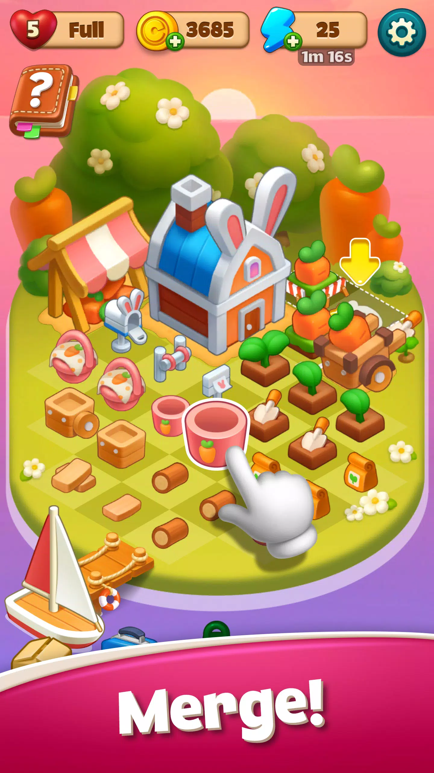 Merge & Blast: Dream Island 스크린샷 0