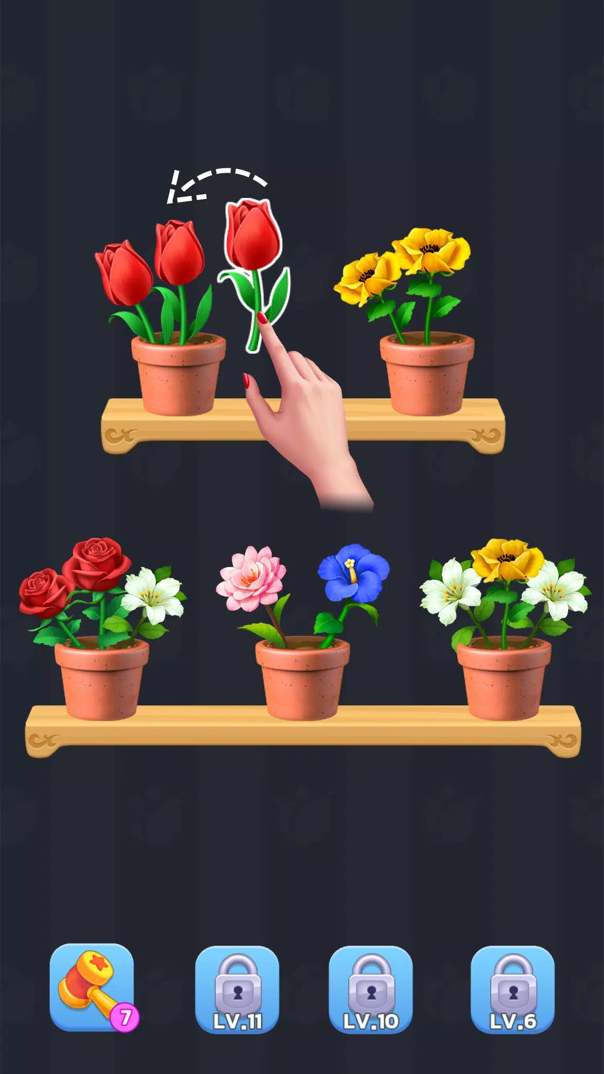 Blossom Sort® - Flower Games ဖန်သားပြင်ဓာတ်ပုံ 0