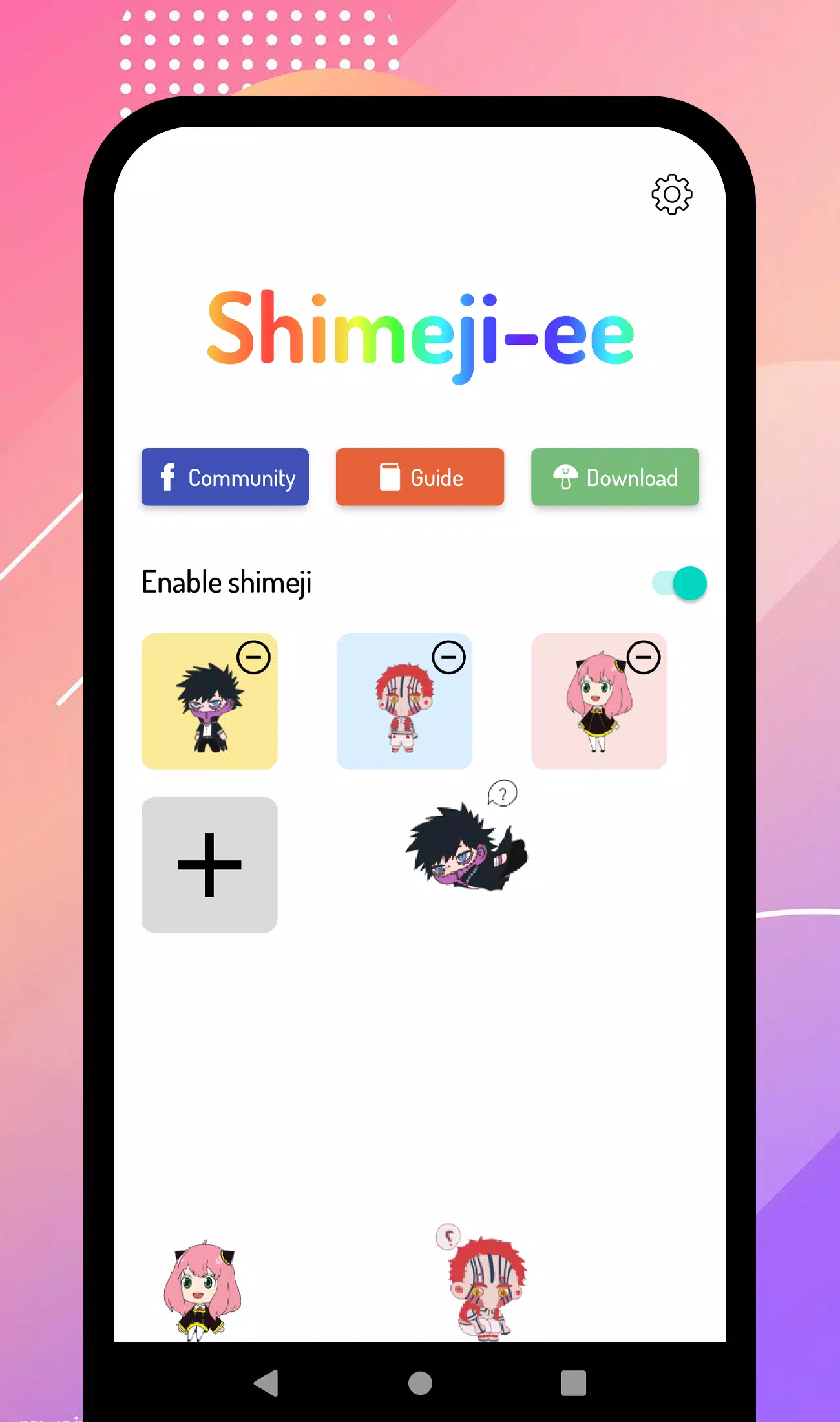 Shimeji-ee স্ক্রিনশট 0