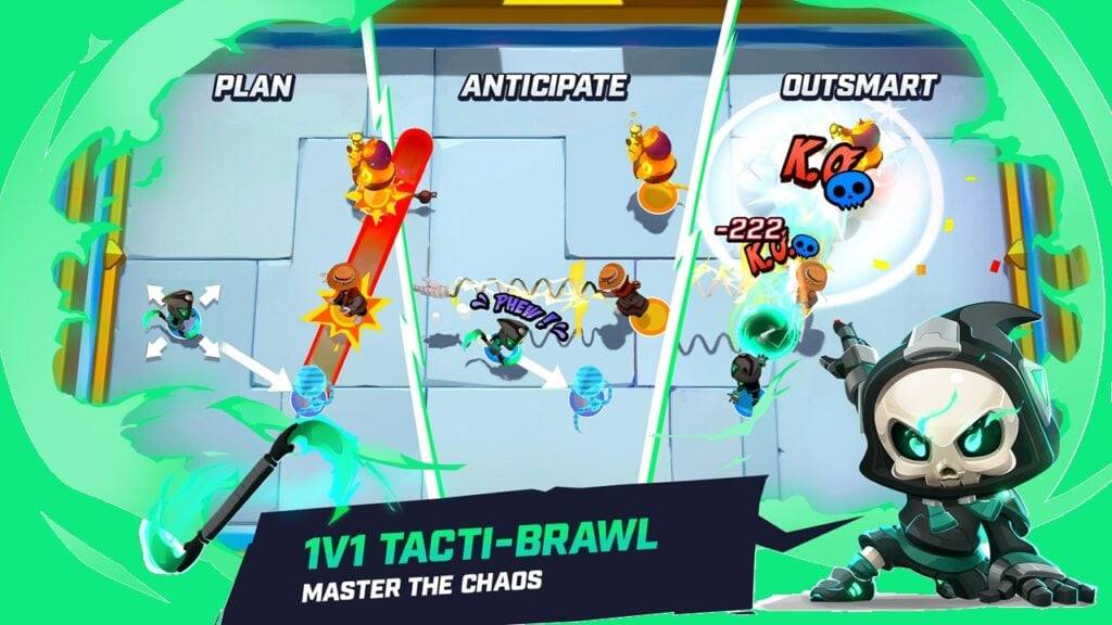 กระแทก Superbrawl เป็นเกมกลยุทธ์ 1v1 ใหม่ของ Ubisoft บน Android