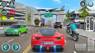 Real Driving School: Car Games Скриншот 3