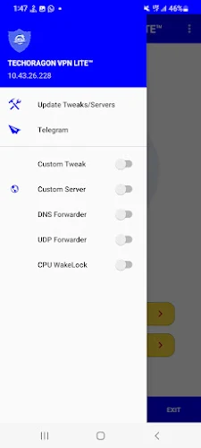 Techoragon VPN Lite Скриншот 1