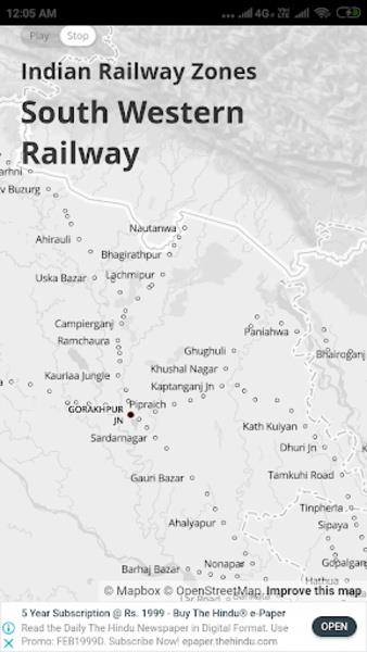 Railway Zones Captura de pantalla 0