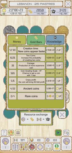 Coins Collector Inc. Idle स्क्रीनशॉट 3
