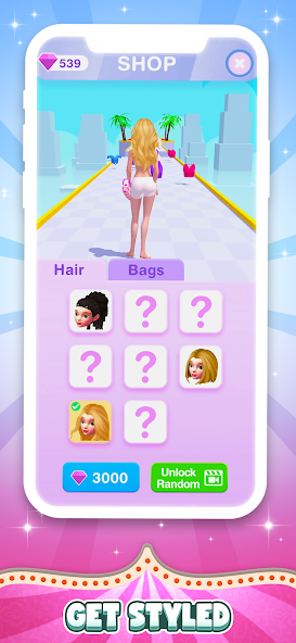 Schermata DressUp Run! Mod 0