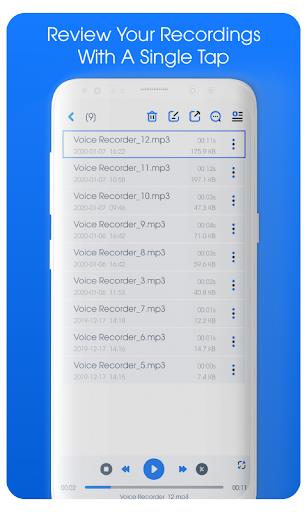 Super Voice Recorder Captura de pantalla 3