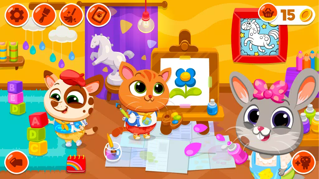 Bubbu School - My Virtual Pets ภาพหน้าจอ 3