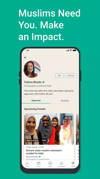Muslims: Events & Discussions Zrzut ekranu 3