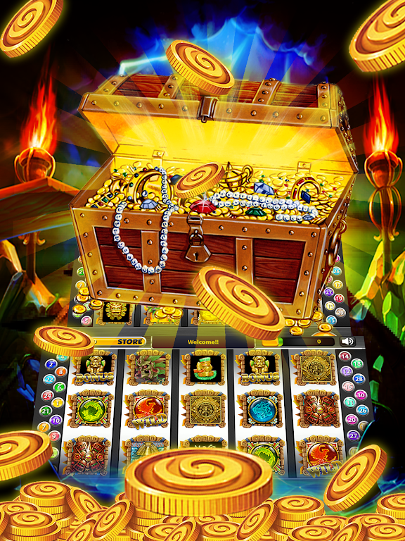 Inca Treasure Slots – Free Tangkapan skrin 2