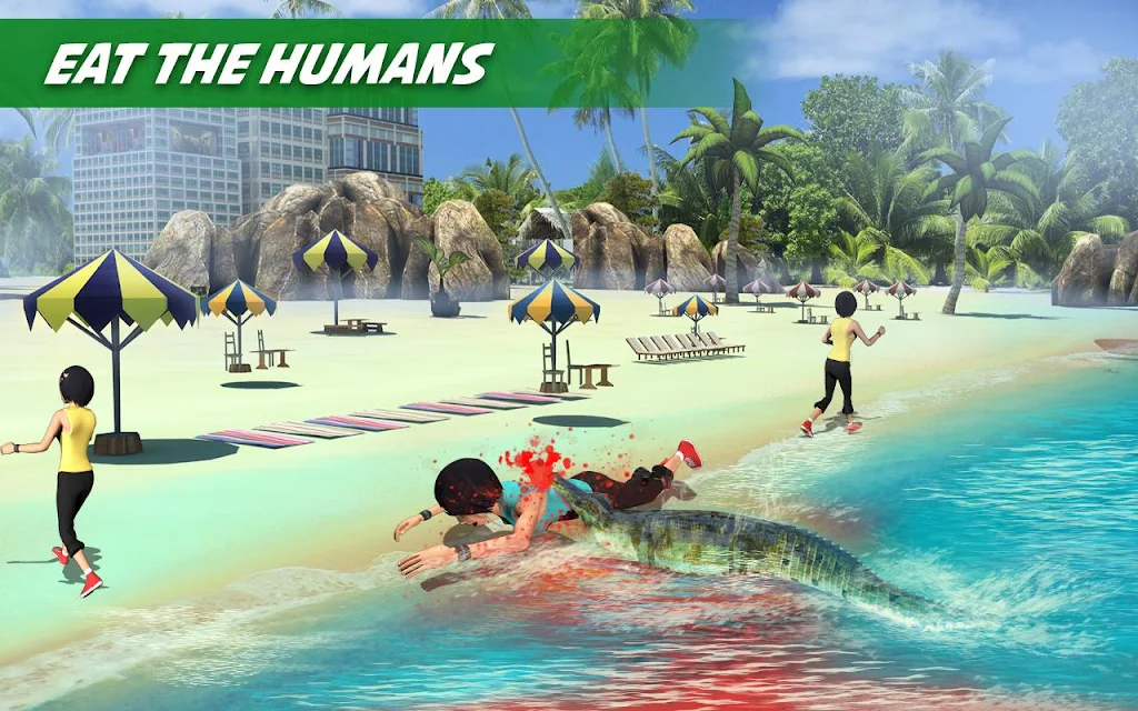 Crocodile Attack Animal Sim ภาพหน้าจอ 2