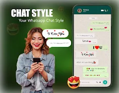 Chat Style - Fonts Keyboard Ekran Görüntüsü 0