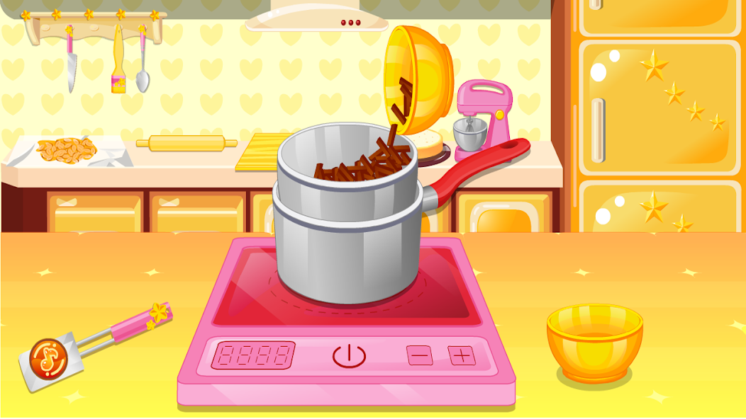 cook cake games hazelnut Ảnh chụp màn hình 2