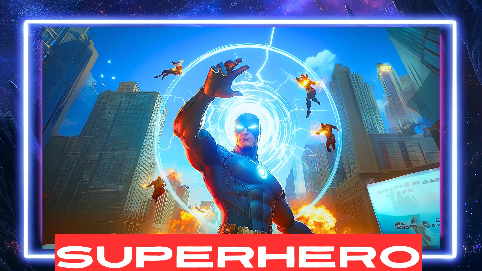 Schermata Psychic Hero: a superhero game 0