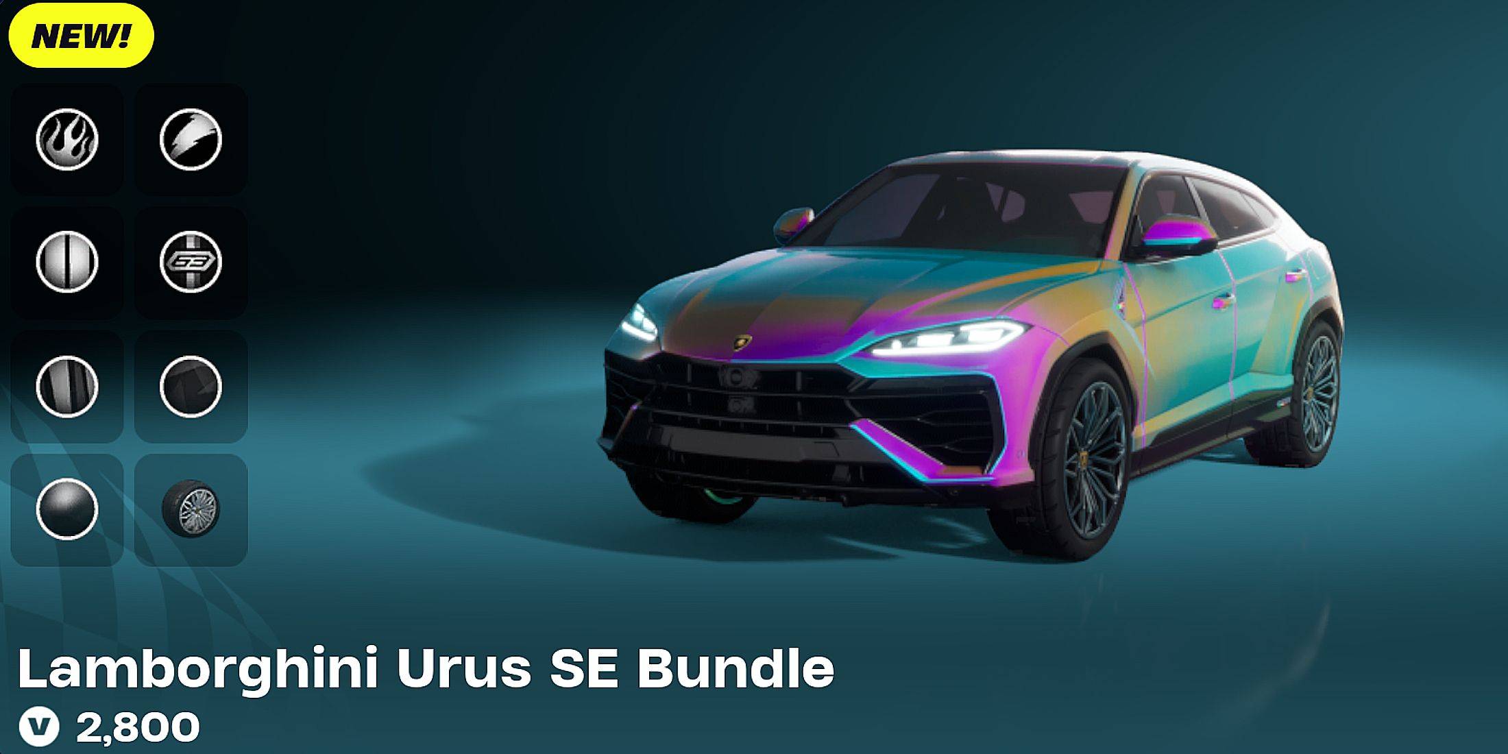 Fortnite, Lamborghini Urus SE 추가