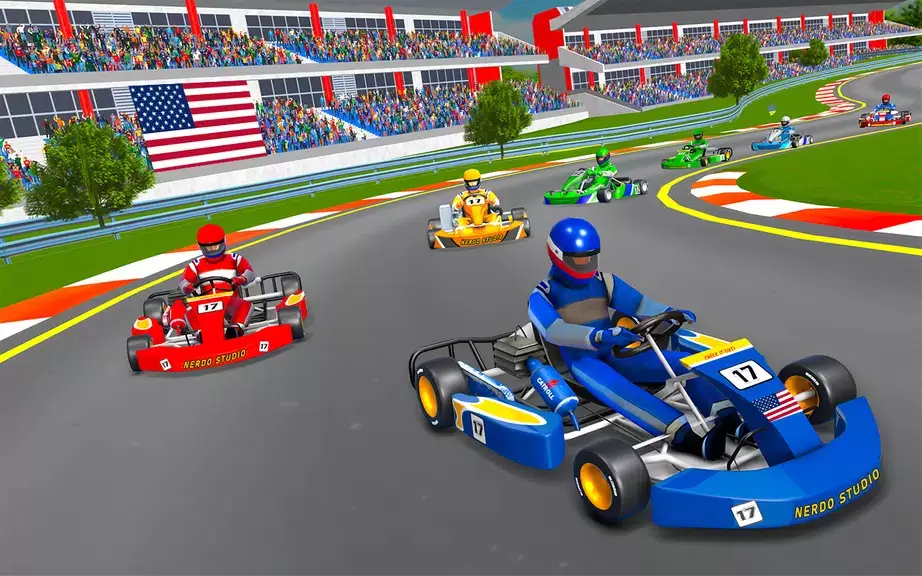 Go Kart Racing Games 3D Stunt应用截图第2张