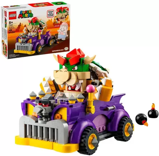 Muscle Car de Lego Super Mario Bowser