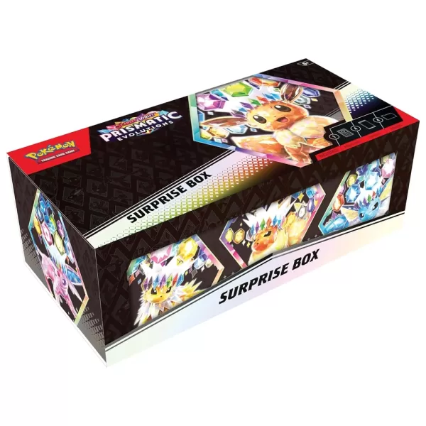 Pokémon TCG Prismatic Evolutions Boxes ใส่ใน Amazon