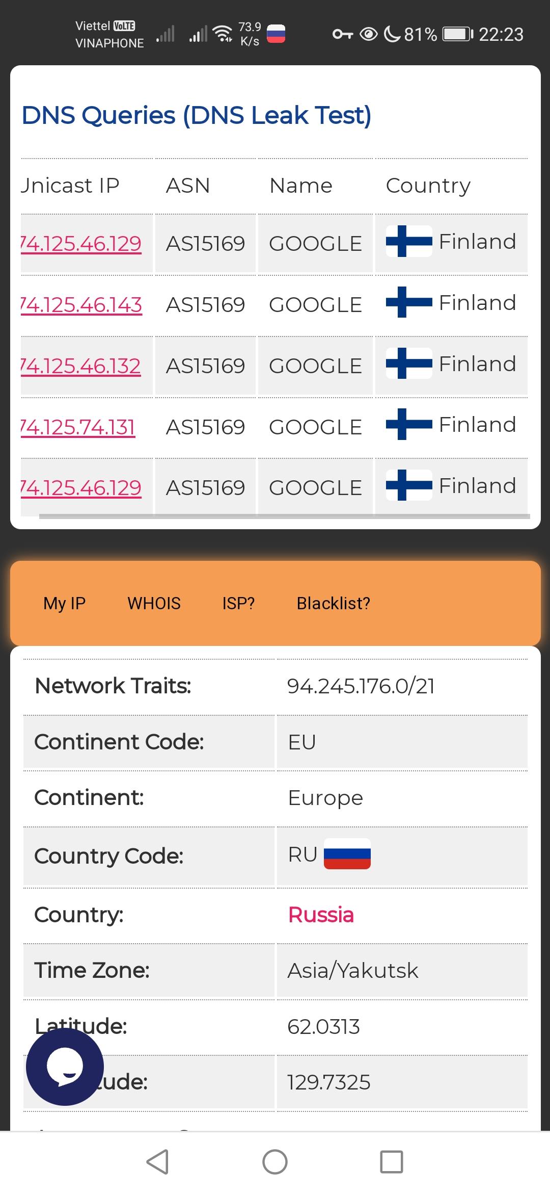 Russia VPN - Get Russian IP 스크린샷 1