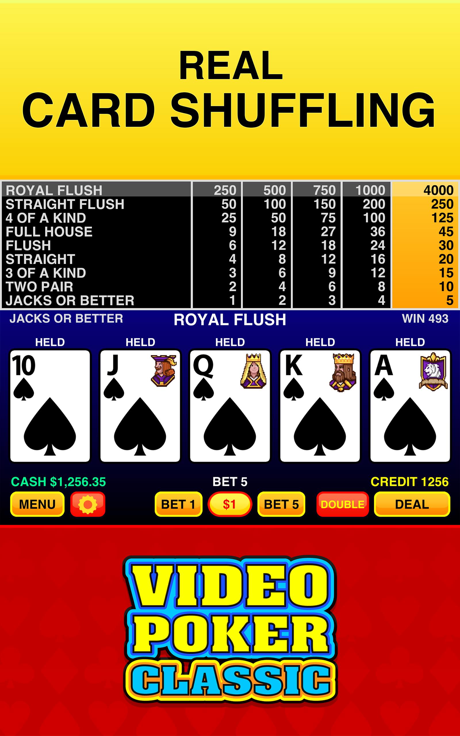 Video Poker Classic ® Captura de tela 2