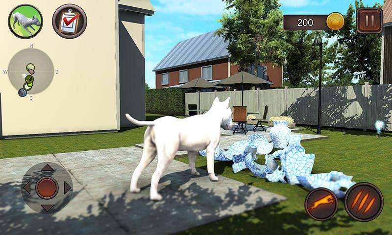 Bull Terier Dog Simulator Capture d'écran 2