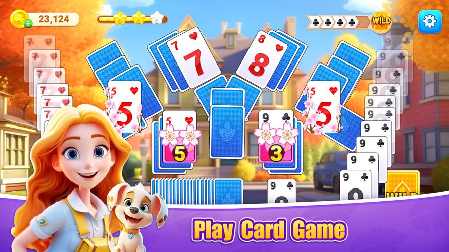 TriPeaks Solitaire Farm Скриншот 1