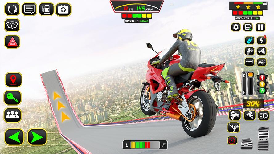 GT Bike Stunt Bike Racing Game Captura de tela 1